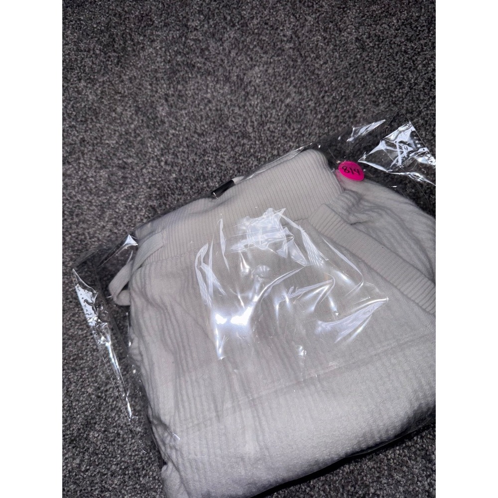 Aerie Women's White High-Waisted Ribbed Loungewear Shorts Size XS 100% Cotton - Picture 9 of 9
